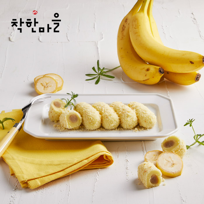 [마음이가] 바나나떡 소포장(40gx15개입)